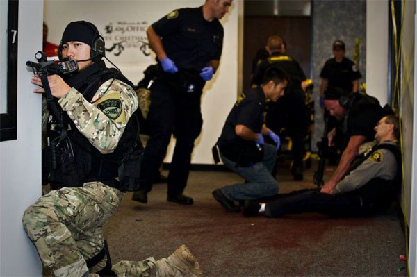 Urban Shield training for EMS and police response to active shooter
