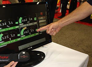 Photo Jamie ThompsonThe BioHarness First Responder System (FRS 1000).