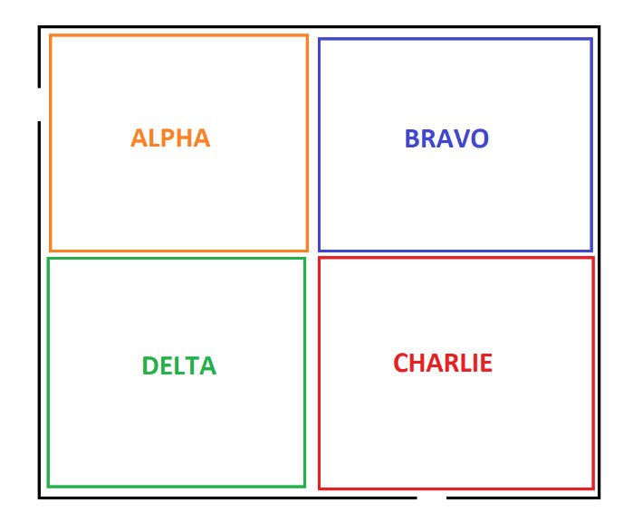 Defining and naming the areas of a building, including office spaces, stairwells and exits, can help people quickly know where they are located.