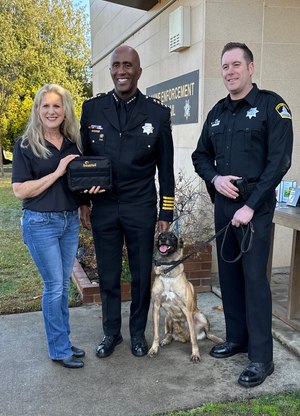 To reduce the risk of Fentanyl or other deadly narcotics exposure, SwabTek today donated multi-drug, narcotics field test kits for every canine law enforcement team in the Sacramento County Sheriff’s Office (SSO) and Sacramento Police Department.