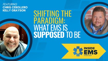 Shifting the paradigm on what EMS is supposed to be for the community