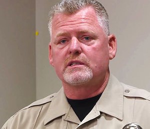 Washington County sheriff's Sgt. Aaron Thompson stomped and punched his way through a frozen pond to save an 8-year-old boy.