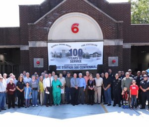 In its early years, Station 6 was called the "Scovell Engine House." (Photo/ Lexington Fire Department)