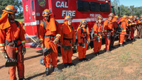 Third Calif. prison inmate walks away from firefighter training camp