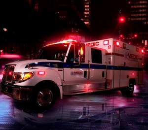 Deputy Director of MEDIC, Jon Studnek, estimates that only 25% of MEDIC’s responses are for ALS calls as determined by Medical Priority Dispatch System (MPDS), with the remainder being BLS and lower acuity calls. (Photo/Mecklenburg EMS Agency - Medic)