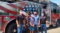 Off-duty NY FFs rescue boy from rip current