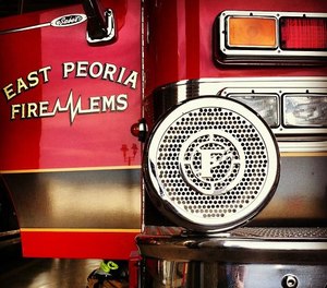 Arrow will strip the old EP ambulance box down to its aluminum shell, repaint it and rebuild it like new, then mount it to the new chassis, a Dodge Ram 5500 4x4 Diesel. (Photo/East Peoria Fire Department)