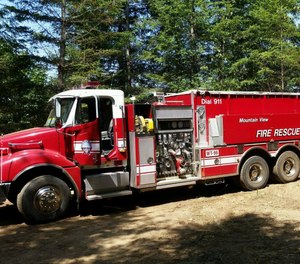 Peter Phan is a volunteer firefighter with the Mountain View Fire and Rescue in Auburn.