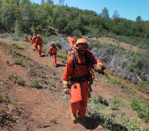 Staffers at Holton Conservation Camp in Sylmar realized Fernando Deras, 31, was missing around 1:25 a.m. Monday during a routine count of the inmates at the fire camp, officials said.