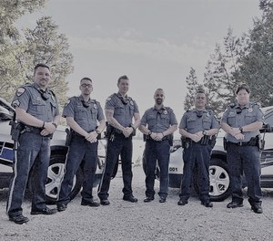 Kimberling City Police personnel pose for a photo on August 14, 2020.