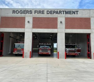 Rogers Fire Chief Tom Jenkins told KNWA that “we are aware of his arrest. He’s been placed on paid administrative leave pending the results of the criminal and internal investigation.”