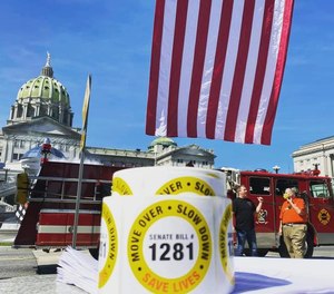 First responders across Pennsylvania traveled to the state capitol in September to push for the passage of Senate Bill 1281, which rebrands the state's