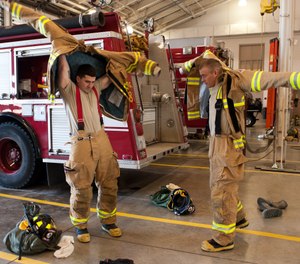 The problem facing the fire service is to understand what is dangerous and what is not. (Photo/DoD)