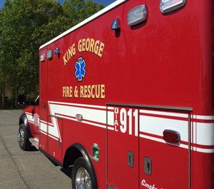 Paramedics, EMTs, firefighters, deputies and dispatchers in King George County will be receiving pay raises and bonuses in an effort retain personnel. (Photo/King George County Department of Fire, Rescue and Emergency Services Facebook)