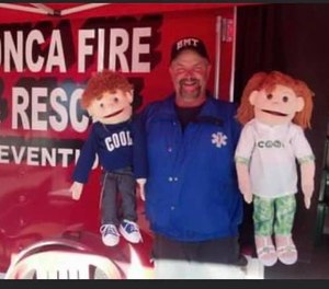 Ponca Firefighter-EMT Bob Kneifl, 64, known in his community as 