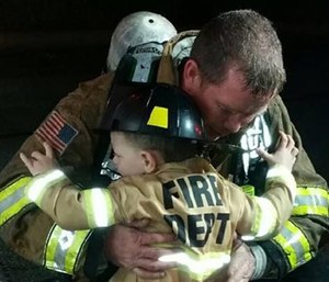 To all the fire service fathers – thank you.