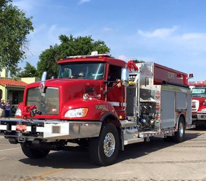 Officials at the National Fire Academy are setting the flags at half staff to honor the fire chief. (Photo/Sun Country Volunteer Fire Department)