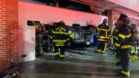 Video: 2-alarm fire at Pa. EMS station damages ambulance