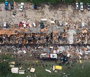 The community of 2,800 is working to move past the April 17, 2013 incident that killed 15 and caused $200 million in damage. (Photo/AP)