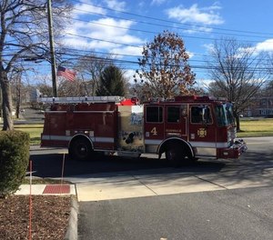 When firefighters arrived on the scene, they found moderate dust conditions and no fire. The explosion did cause burn marks throughout the area. (Photo/Norwalk Fire Department)