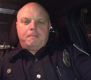 Officer Eric Michl's selfie