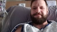 Firefighter loses leg after being hurt in fire