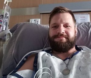 Berthoud Fire Protection District fire investigator Josh Macdonald was injured in a March 2016 house fire.