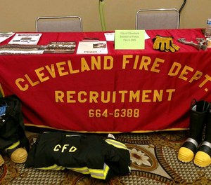 Cleveland officials have raised concerns about the low proportion of minority first responders at the fire, EMS and police departments in the city, where a majority of the general population are minorities. (Photo/City of Cleveland Public Safety Recruitment Facebook)