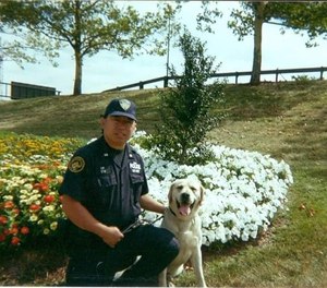 Lt. David Lim and K-9 Sirius