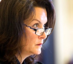 Hamilton County Common Pleas Judge Leslie Ghiz formally dismissed the voluntary manslaughter and murder charges against former University of Cincinnati officer Ray Tensing Monday, July 24, 2017, in Cincinnati.Tensing was charged with murdering Sam DuBose during a routine traffic stop on July 19, 2015. Two juries couldn't reach unanimous agreement on the state charges, leading to mistrials.