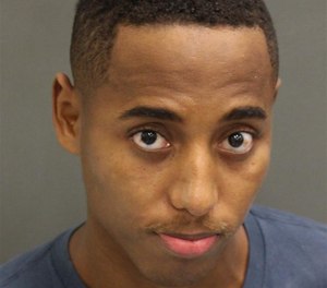 Marvens Antoine, 25, has been with the department for 13 months, and is on paid administrative leave after being arrested on a disorderly conduct charge last week.
