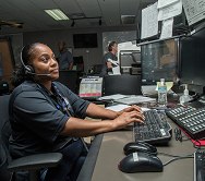 The room will include places for dispatchers to sit or lay down and take a moment to collect their thoughts. (Photo/U.S. Marine Corps by Cpl. Brandon Martinez)