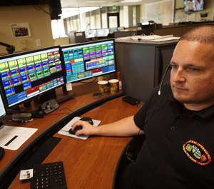 For the entire month of May, Pafford responded to 110 calls from the 911 call center, and failed to communicate a response to 29, for non-communication rate of 21%. (Photo/U.S. Air Force /Ingrid Barrentine)