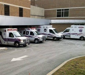 Fayette and Murrysville EMS officials were asked to deploy their bariatric ambulance units. (Photo/Fayette EMS)