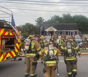 Horry County Fire Rescue responded to the 1500 block of Highway 17 in Little River around 6:30 a.m. for a fire.