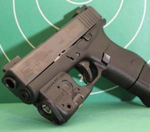 The single stack Glock 43 is a wonderful blend of concealability and performance. (Sean Curtis Image)