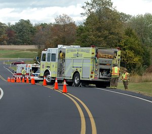 Roadway safety: How to position an apparatus to keep firefighters
