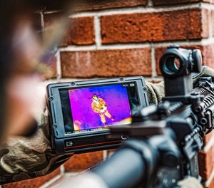 Thermal fusion technology overlays a thermal image onto a traditional camera view.