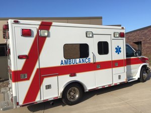 Many communities rely on volunteers to staff the ambulance.