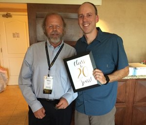 Mike Taigman (left) is one of many EMS professionals who has championed change for EMS.