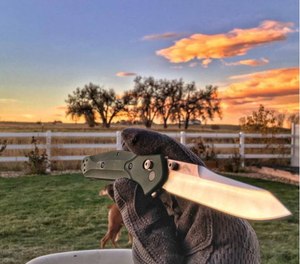 Next to the badge, uniform and gun, a knife is basically a practical tool that comes in handy for law enforcement officers.