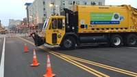 Using municipal vehicles to increase security at public events