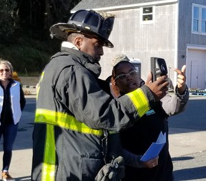 The Connected Firefighter platform is a suite of firefighting products that link together.