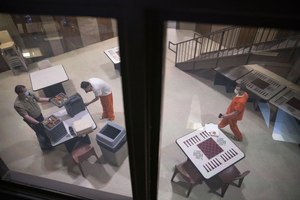 A grand jury indicted former COs Justin Mohler and Kurtis Bromeier Wednesday on allegations they assaulted two inmates under their supervision while on duty at the St. Louis County Jail in Clayton, Missouri.