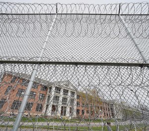The attack happened at the Mid-State Correctional Facility in Marcy, New York, on Thursday morning.