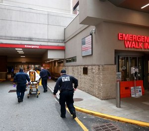 Nine New Jersey hospitals are diverting ambulance traffic after reaching capacity due to a number of factors including COVID-19 and influenza.