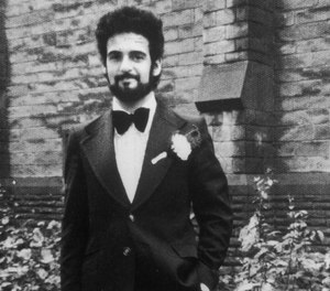 Portrait of British serial killer Peter Sutcliffe, a.k.a. 'The Yorkshire Ripper,' on his wedding day, August 10, 1974.