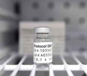 Dallas officials plan to distribute the COVID-19 vaccine first to medics, firefighters and police officers in the city.