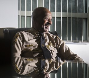 B.J. Roberts was elected Hampton Sheriff in 1992.