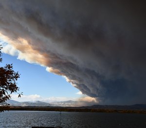 The Cameron Peak Fire in Colorado has burned 256 square miles, surpassing the previous state record set earlier this year by 40 square miles.